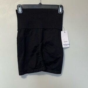 NWT BLANQI Maternity High Waist Black Athletic Shorts